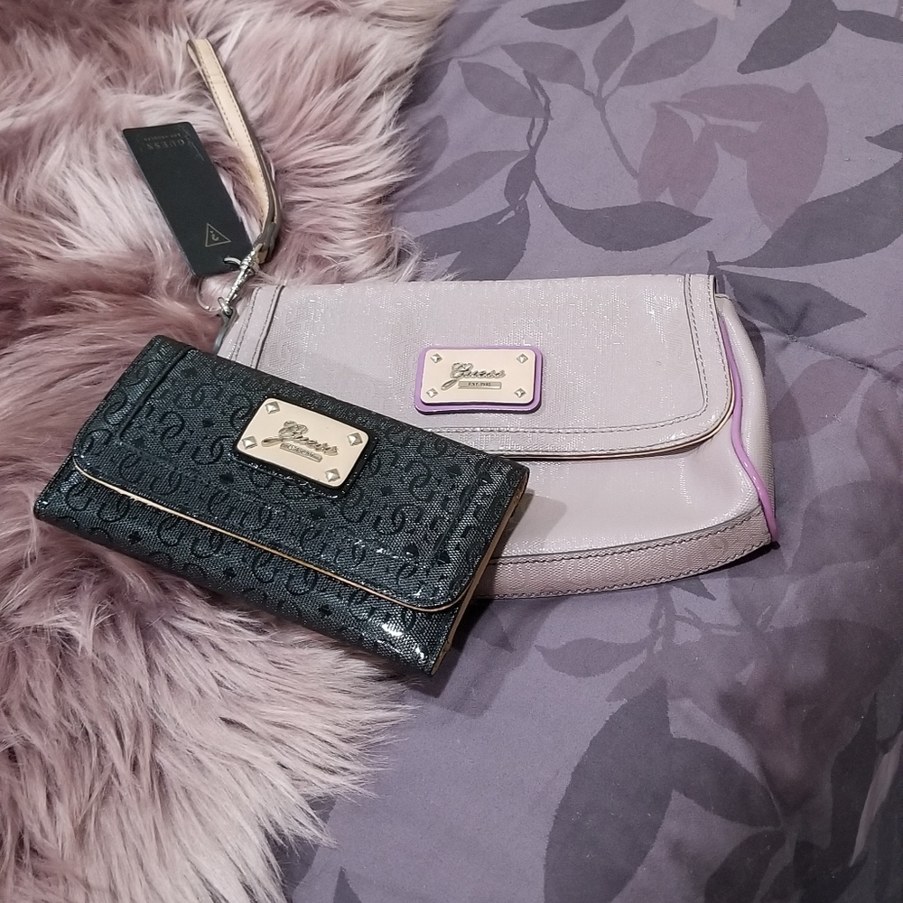 GUESS Wallet & Wristlet Bundle